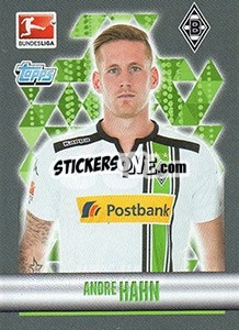 Sticker Andre Hahn - German Football Bundesliga 2015-2016 - Topps