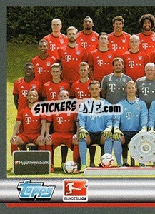 Cromo Team photo - German Football Bundesliga 2015-2016 - Topps