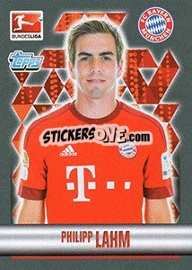 Sticker Philipp Lahm - German Football Bundesliga 2015-2016 - Topps