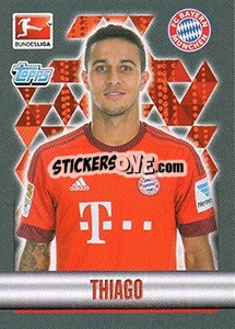 Sticker Thiago Alcántara - German Football Bundesliga 2015-2016 - Topps