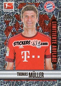Sticker Thomas Müller - German Football Bundesliga 2015-2016 - Topps