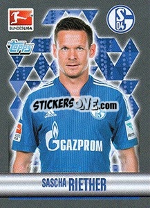 Figurina Sascha Riether - German Football Bundesliga 2015-2016 - Topps