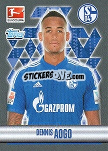 Cromo Dennis Aogo - German Football Bundesliga 2015-2016 - Topps