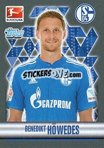 Sticker Benedikt Höwedes - German Football Bundesliga 2015-2016 - Topps