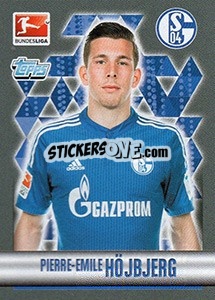 Cromo Pierre-Emile Höjbjerg - German Football Bundesliga 2015-2016 - Topps