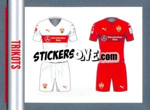 Sticker Trikot - German Football Bundesliga 2015-2016 n. 359 - Topps