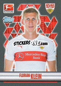 Sticker Florian Klein - German Football Bundesliga 2015-2016 - Topps