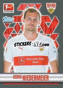 Sticker Georg Niedermeier - German Football Bundesliga 2015-2016 - Topps