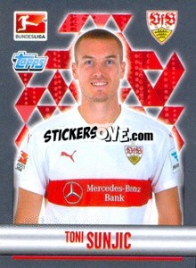 Figurina Toni Sunjic - German Football Bundesliga 2015-2016 - Topps