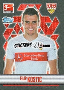 Figurina Filip Kostic - German Football Bundesliga 2015-2016 - Topps