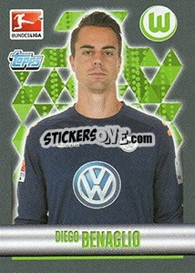 Sticker Diego Benaglio - German Football Bundesliga 2015-2016 - Topps