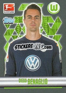 Figurina Diego Benaglio - German Football Bundesliga 2015-2016 - Topps