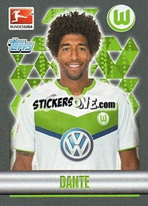 Sticker Dante - German Football Bundesliga 2015-2016 - Topps