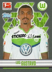 Sticker Luiz Gustavo - German Football Bundesliga 2015-2016 - Topps