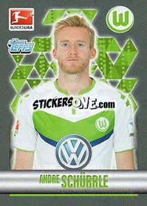 Sticker Andre Schürrle - German Football Bundesliga 2015-2016 n. 395 - Topps