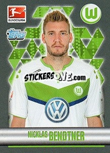Sticker Nicklas Bendtner - German Football Bundesliga 2015-2016 - Topps