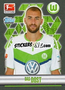 Cromo Bas Dost - German Football Bundesliga 2015-2016 - Topps