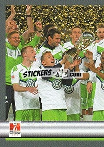 Sticker Supercup Sieger 2015 - German Football Bundesliga 2015-2016 - Topps