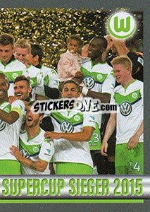 Cromo Supercup Sieger 2015 - German Football Bundesliga 2015-2016 - Topps