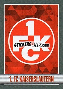 Sticker Logo (1.FC Kaiserslautern) - German Football Bundesliga 2015-2016 - Topps