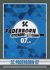 Figurina Logo (SC Paderborn 07) - German Football Bundesliga 2015-2016 - Topps