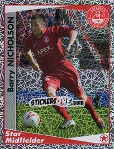 Sticker Barry Nicholson - Scottish Premier League 2006-2007 n. 13 - Panini