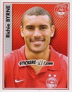 Sticker Richie Byrne - Scottish Premier League 2006-2007 n. 17 - Panini