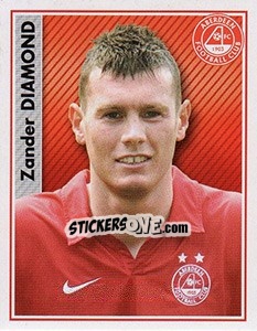Sticker Zander Diamond - Scottish Premier League 2006-2007 n. 19 - Panini