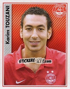 Figurina Karim Touzani - Scottish Premier League 2006-2007 - Panini