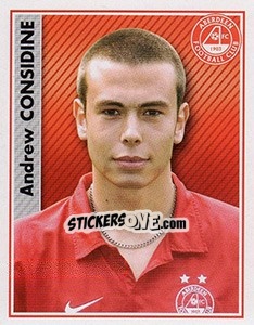 Sticker Andrew Considine - Scottish Premier League 2006-2007 n. 21 - Panini