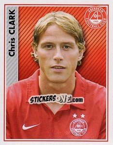Sticker Chris Clark - Scottish Premier League 2006-2007 n. 25 - Panini