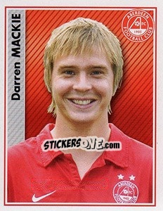 Cromo Darren Mackie - Scottish Premier League 2006-2007 - Panini