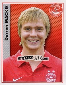 Sticker Darren Mackie - Scottish Premier League 2006-2007 n. 29 - Panini