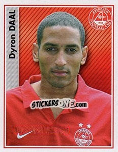 Sticker Dyron Daal - Scottish Premier League 2006-2007 n. 32 - Panini