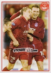 Sticker Lee Miller / Barry Nicholson - Scottish Premier League 2006-2007 n. 35 - Panini