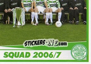 Sticker Team - Scottish Premier League 2006-2007 n. 42 - Panini