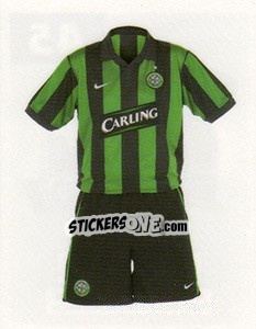 Cromo Away kit - Scottish Premier League 2006-2007 - Panini