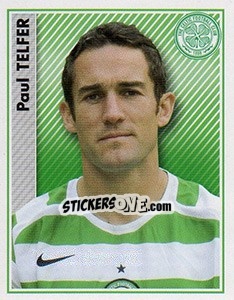 Sticker Paul Telfer - Scottish Premier League 2006-2007 n. 50 - Panini