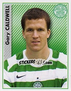 Cromo Gary Caldwell - Scottish Premier League 2006-2007 - Panini