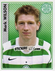 Figurina Mark Wilson - Scottish Premier League 2006-2007 - Panini