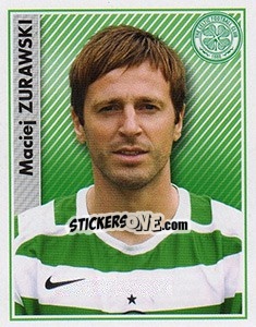 Sticker Maciej Zurawski - Scottish Premier League 2006-2007 n. 61 - Panini