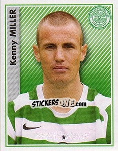 Sticker Kenny Miller - Scottish Premier League 2006-2007 n. 62 - Panini