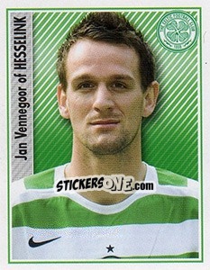 Sticker Jan Vennegoor of Hesselink - Scottish Premier League 2006-2007 - Panini