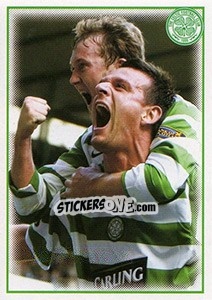 Sticker Jan Vennegoor Of Hesselink / Aiden Mcgeady - Scottish Premier League 2006-2007 n. 69 - Panini