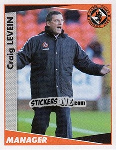 Sticker Craig Levein - Scottish Premier League 2006-2007 - Panini