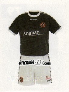 Cromo Away kit - Scottish Premier League 2006-2007 - Panini