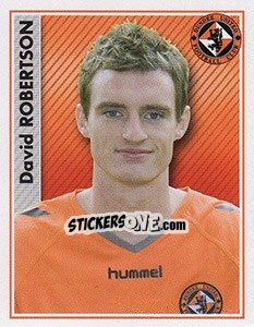 Cromo David Robertson - Scottish Premier League 2006-2007 - Panini