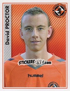 Sticker David Proctor - Scottish Premier League 2006-2007 - Panini