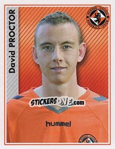 Sticker David Proctor - Scottish Premier League 2006-2007 n. 97 - Panini