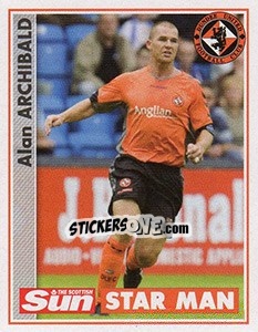 Figurina Alan Archibald - Scottish Premier League 2006-2007 - Panini